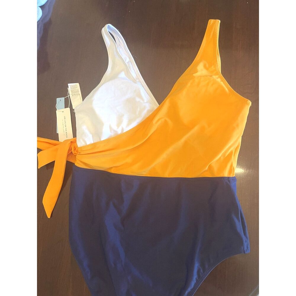 Cupshe Orange and Blue One Piece Swimsuit - Picture 9 of 9